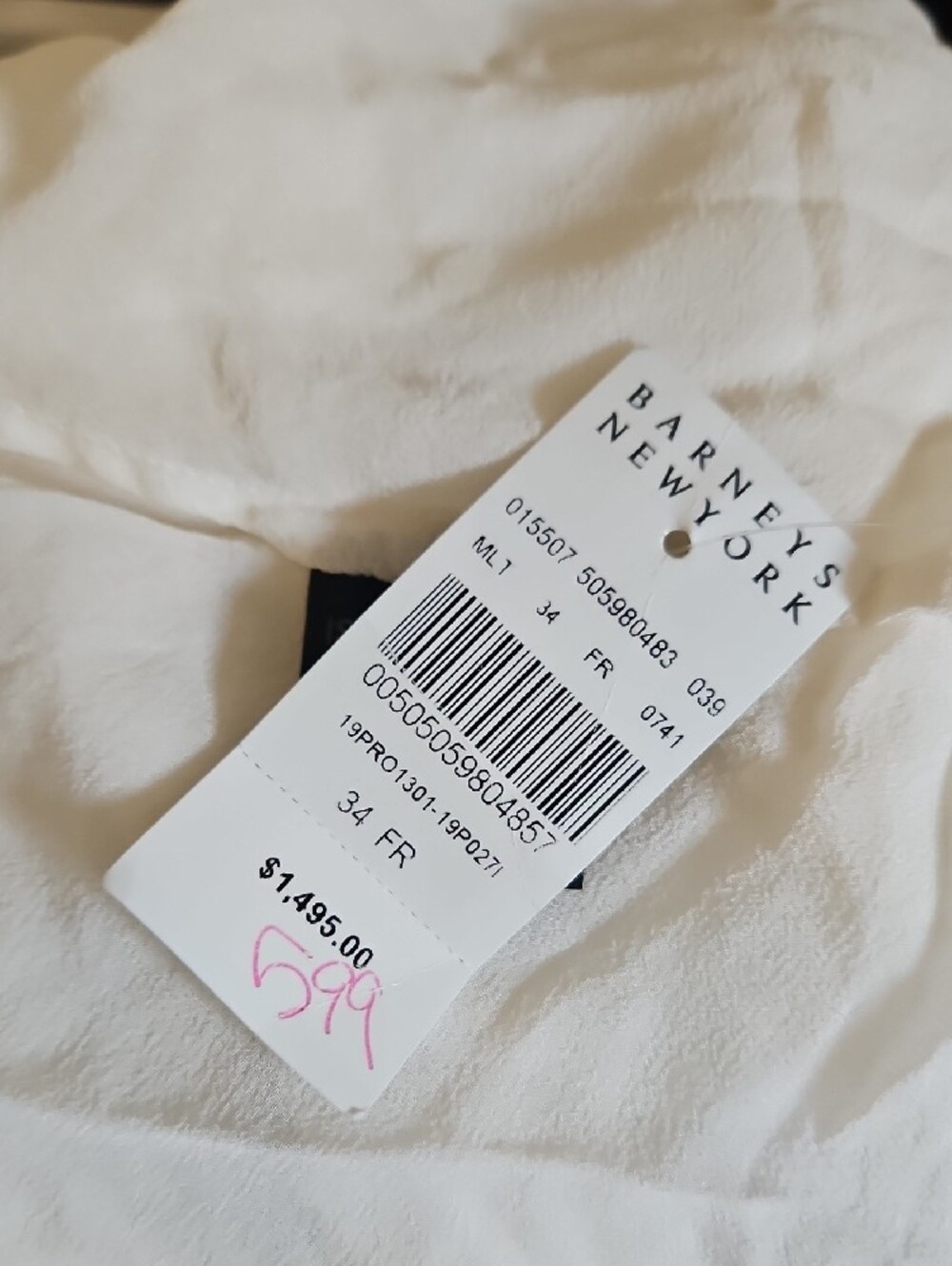 Isabel Marant White Silk Slip Cami - Picture 7 of 7
